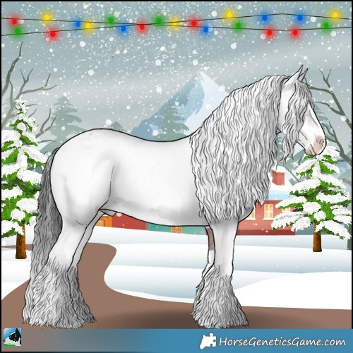 Horse Color:Brown Sabino Rabicano 