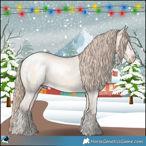 Horse Color:Perlino Dun Mushroom Rabicano 