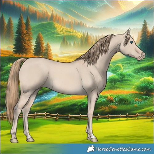 Horse Color:Smoky Creme Dun 