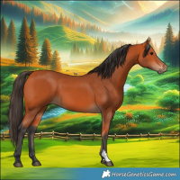 Horse Color:Bay 
