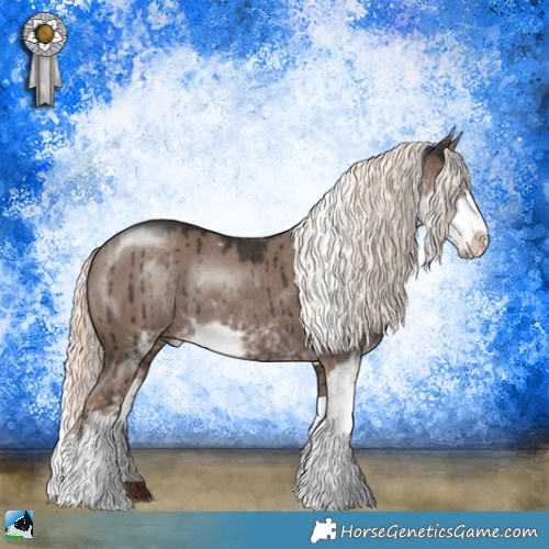 Horse Color:Liver Red Dun Mushroom Sabino Rabicano Brindle 