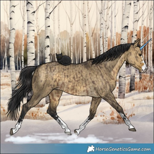 Horse Color:Brown Dun and Buckskin Dun
