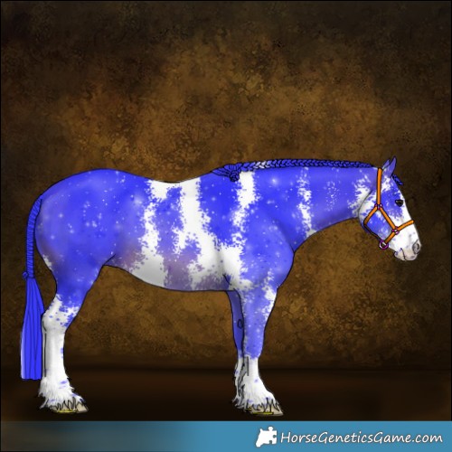 Horse Color:Watercolor Brown Sabino 