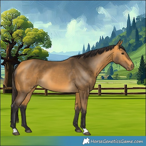 Horse Color:Buckskin