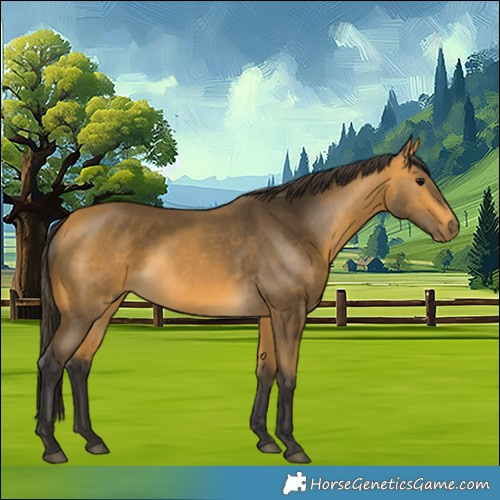 Horse Color:Buckskin