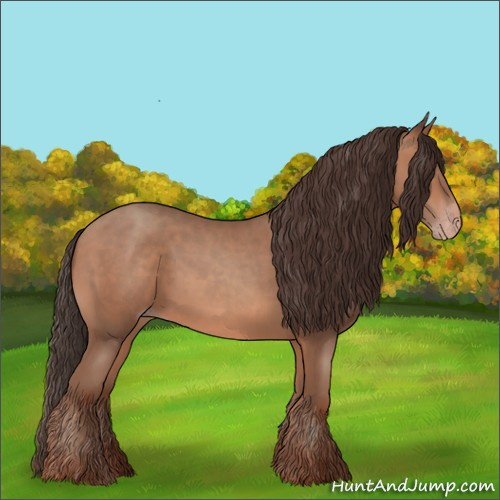 Horse Color:Sable Champagne