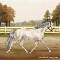 Horse Color:Palomino Pearl Sabino 