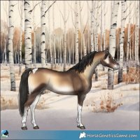 Horse Color:Liver Red Onyx Tobiano 