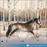 Horse Color:Liver Red Onyx Tobiano 