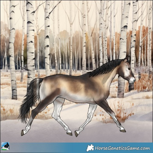 Horse Color:Brown Onyx 