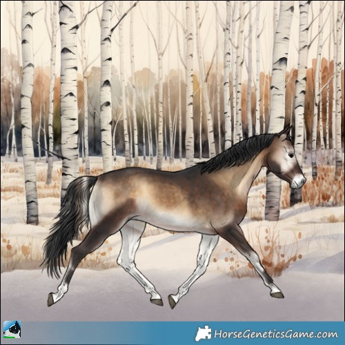 Horse Color:Brown Onyx