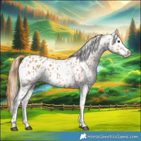 Horse Color:Chestnut Appaloosa 