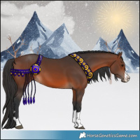 Horse Color:Brown 