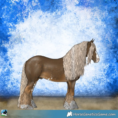Horse Color:Chocolate Palomino Mushroom Sabino Rabicano 