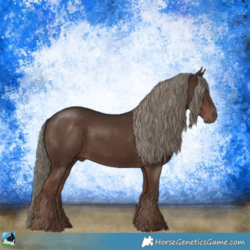 Horse Color:Liver Chestnut Mushroom 