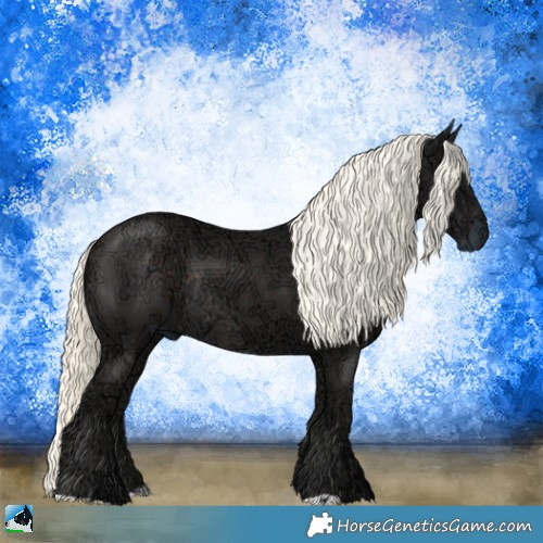 Horse Color:Liver Chestnut Ice Mushroom Rabicano 