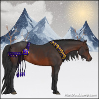 Horse Color:Brown 