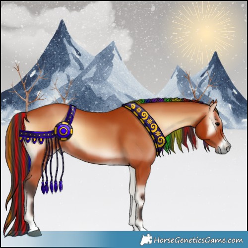 Horse Color:Painted Bay Onyx 