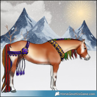 Horse Color:Painted Bay Onyx 