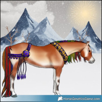 Horse Color:Painted Bay Onyx 