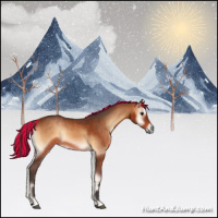 Horse Color:Painted Bay Onyx 