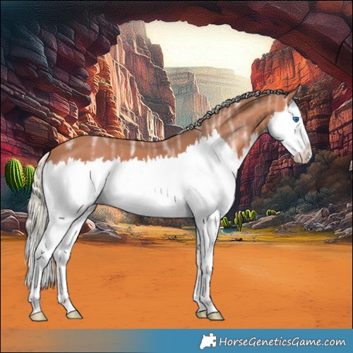 Horse Color:Silver Bay Ice Splash 