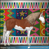 Horse Color:Chestnut Splash 