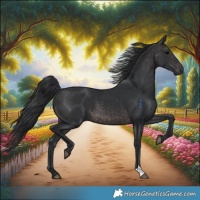 Horse Color:Platinum Brown 