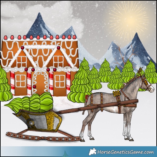 Horse Color:Liver Red Dun Sabino Appaloosa Brindle 