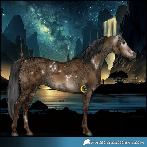 Horse Color:Gray White Spotted Liver Red Dun Ice Rabicano 
