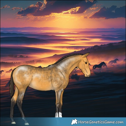 Horse Color:Buckskin 