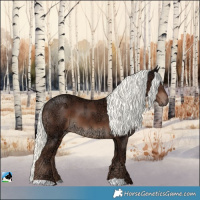 Horse Color:Liver Chestnut Ice Mushroom 