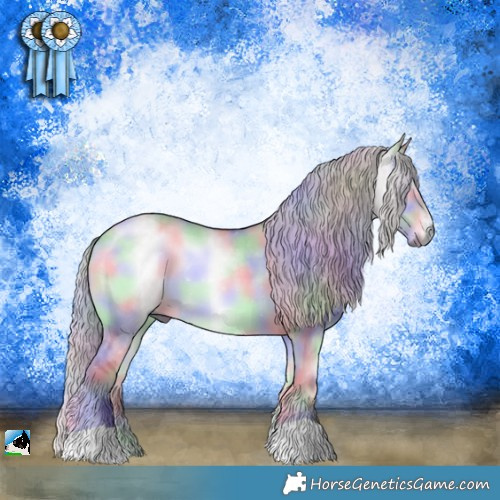 Horse Color:Nacre Chocolate Silver Grullo Chinchilla Onyx 