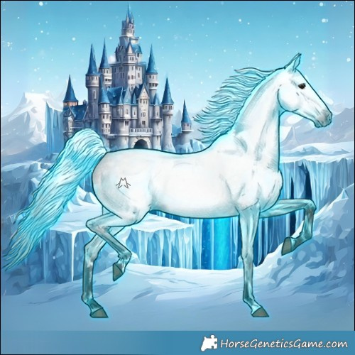 Horse Color:Gray Platinum Thunderstruck White Spotted Bay Roan 