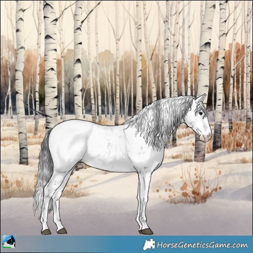 Horse Color:Brown Onyx Sabino Appaloosa Rabicano 