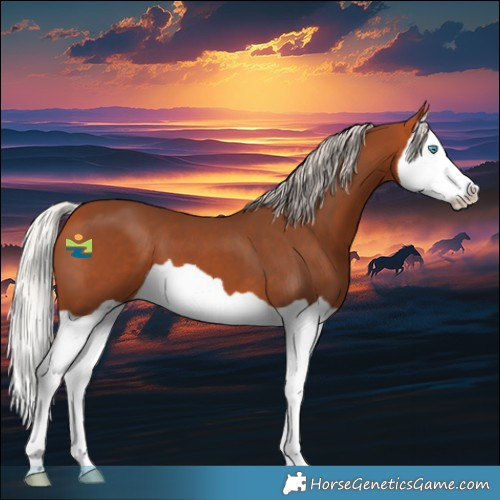 Horse Color:Silver Bay Splash 