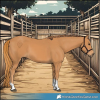 Horse Color:Chestnut Tobiano Rabicano 