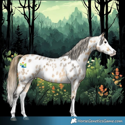 Horse Color:Buckskin Roan Splash Appaloosa 