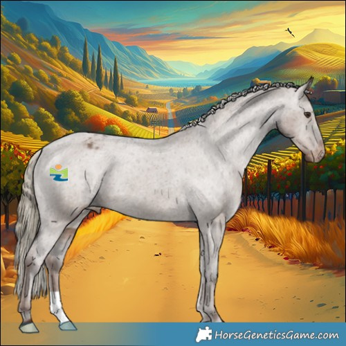 Horse Color:Liver Red Dun Appaloosa 