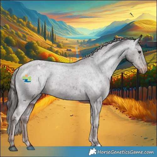 Horse Color:Liver Chestnut Appaloosa Rabicano 