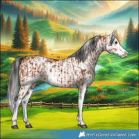Horse Color:Bay Sabino  and Bay Sabino 