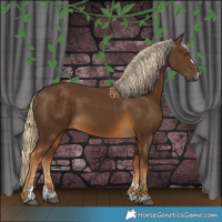 Horse Color:Chocolate Palomino