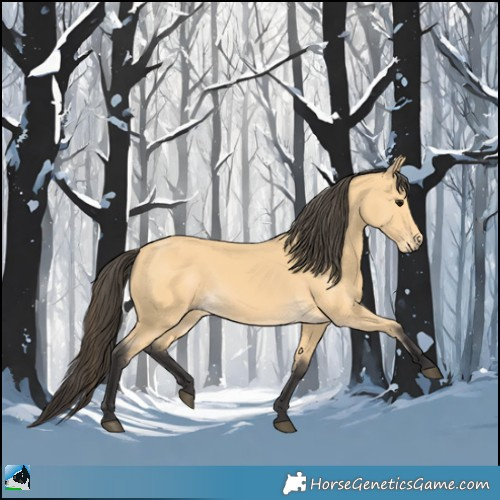 Horse Color:Buckskin 