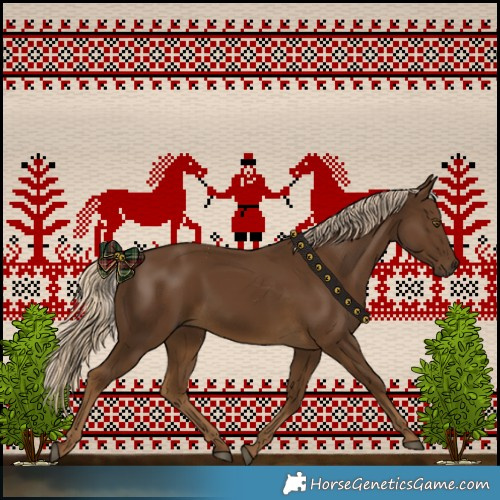 Horse Color:Chocolate Palomino 