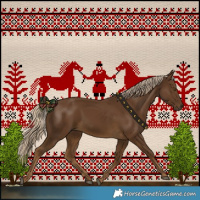 Horse Color:Chocolate Palomino 