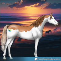 Horse Color:Chestnut Splash 