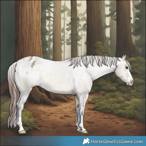 Horse Color:Brown Dun Appaloosa 