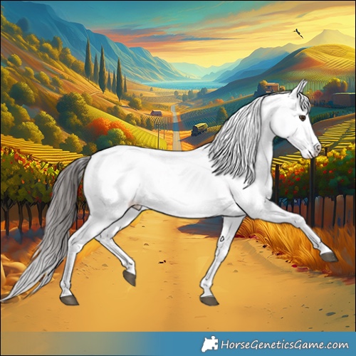 Horse Color:Liver Chestnut Sabino Splash Appaloosa 