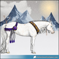 Horse Color:Silver Amber Champagne Pearl Dun Tobiano Appaloosa Rabicano  and Silver Amber Champagne Pearl Dun Tobiano Appaloosa Rabicano 