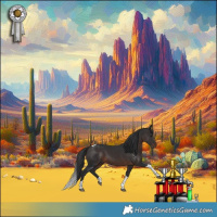 Horse Color:Brown Tobiano